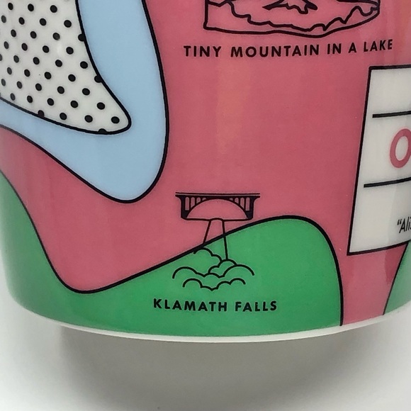 Starbucks State of Oregon Ceramic 12oz Double Walled Travel Tumbler Portland - Picture 10 of 12